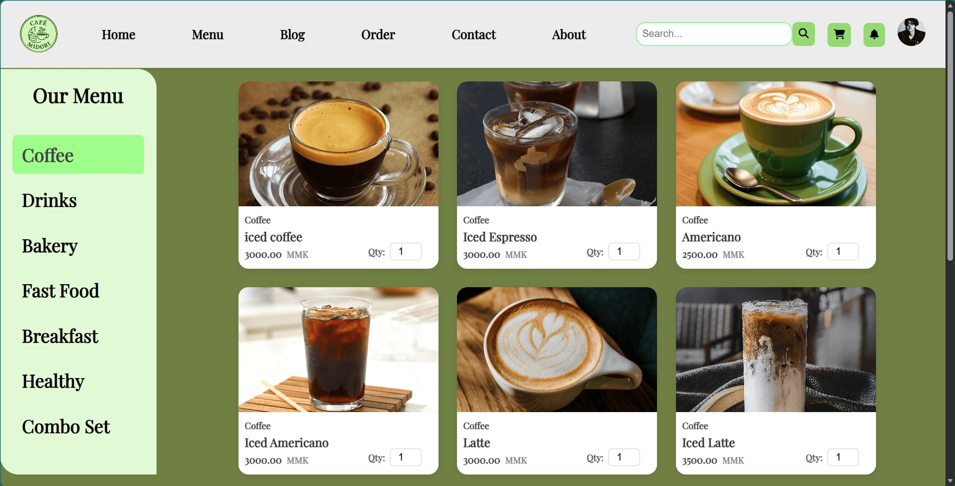 Cafe Midori